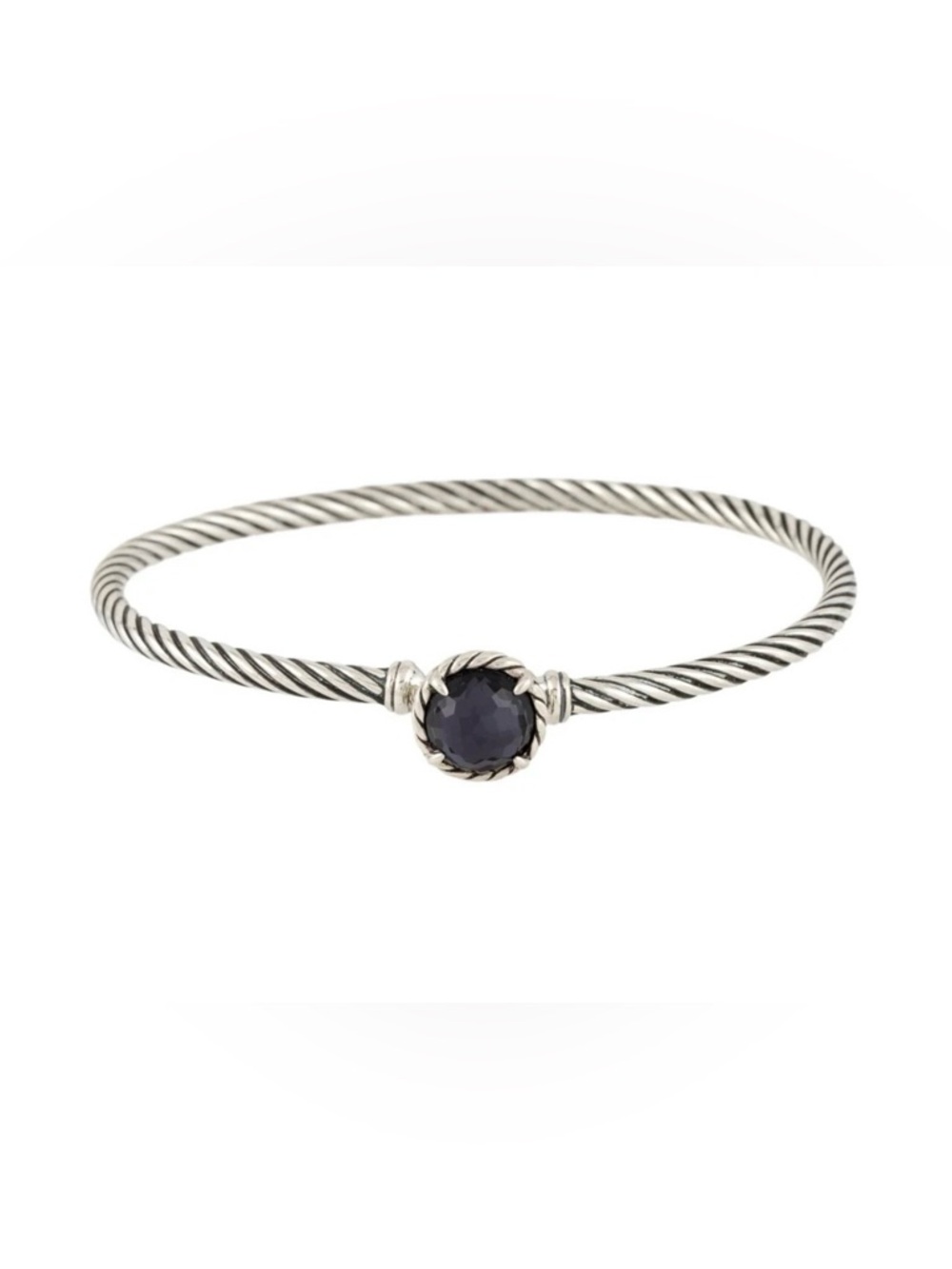 David Yurman Chatelaine Bracelet in 925 Sterling Silver. Includes Jewelry Pouch